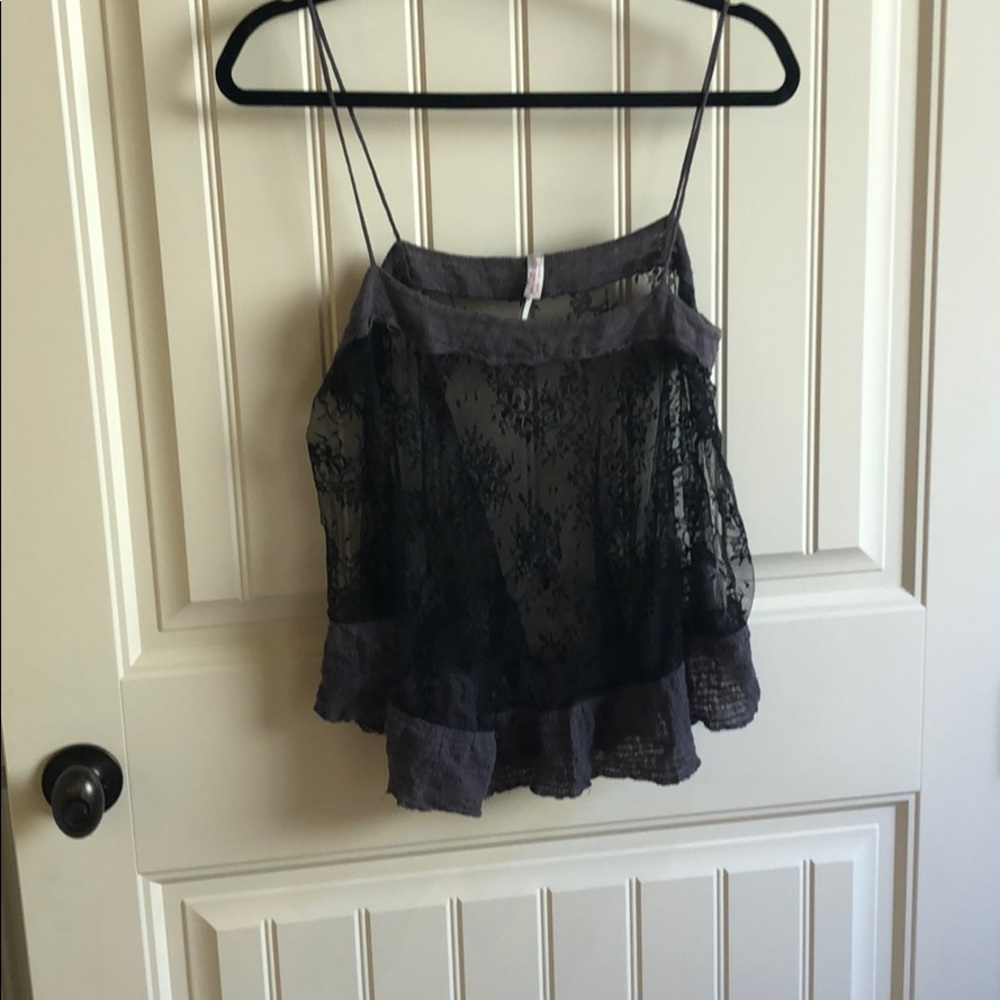 Free people lace top